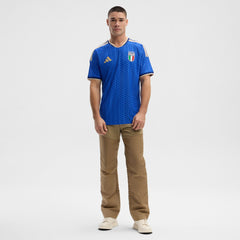 Italy National Team FIFA x World Cup 2026 Home On Field Jersey - Adidas Blue