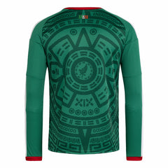 Mexico National Team FIFA x World Cup 2026 Home Replica Long Sleeve Jersey - Adidas Green