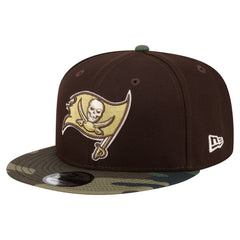 Adult Burnt Wood Camo 9FIFTY Snapback Hat - Tampa Bay Buccaneers
