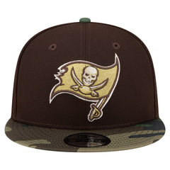 Adult Burnt Wood Camo 9FIFTY Snapback Hat - Tampa Bay Buccaneers