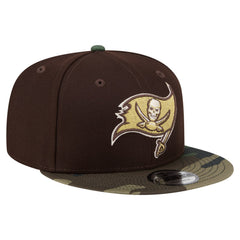Adult Burnt Wood Camo 9FIFTY Snapback Hat - Tampa Bay Buccaneers