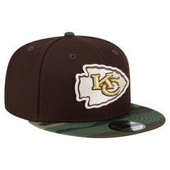Adult Burnt Wood Camo 9FIFTY Snapback Hat - Kansas City Chiefs