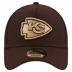 Burnt Wood A-Frame 9FORTY Adjustable Hat - Kansas City Chiefs