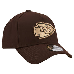 Burnt Wood A-Frame 9FORTY Adjustable Hat - Kansas City Chiefs