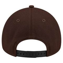Burnt Wood A-Frame 9FORTY Adjustable Hat - New England Patriots