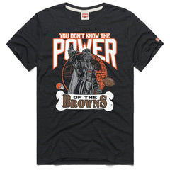 Homage Unisex Star Wars x NFL Tri-Blend T-Shirt - Cleveland Browns