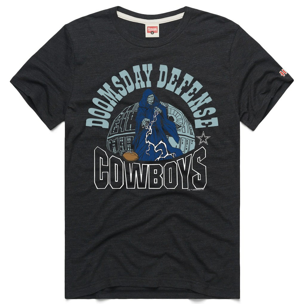 Homage Unisex Star Wars x NFL Tri-Blend T-Shirt - Dallas Cowboys