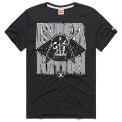 Homage Unisex Star Wars x NFL Tri-Blend T-Shirt - Las Vegas Raiders