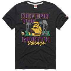 Homage Unisex Star Wars x NFL Tri-Blend T-Shirt - Minnesota Vikings