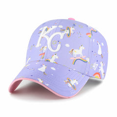 MLB Kansas City Royals '47 Girls Youth Unicorn Clean Up Adjustable Hat