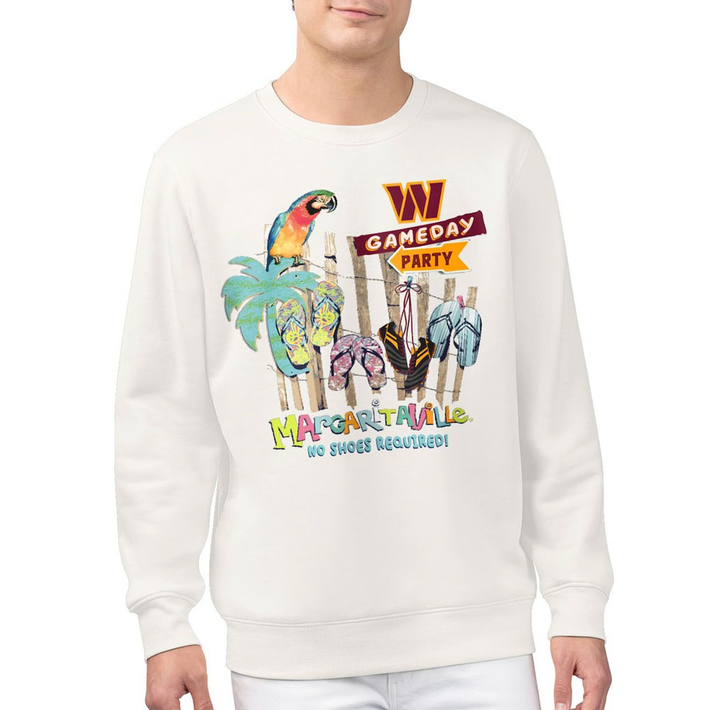 Margaritaville Gameday Party Fleece Sweatshirt - Washington Commanders