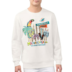 Margaritaville Gameday Party Fleece Sweatshirt - Miami Dolphins