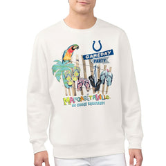 Margaritaville Gameday Party Fleece Sweatshirt - Indianapolis Colts