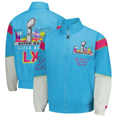 Super Bowl LX Starter The Gust Full-Zip Hooded Jacket - New England Patriots