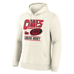 NHL Cream Carolina Hurricanes Fanatics Legacy Hoodie