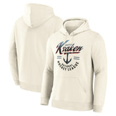 NHL Cream Seattle Kraken Fanatics Legacy Hoodie