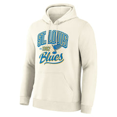 NHL Cream St. Louis Blues Fanatics Legacy Hoodie