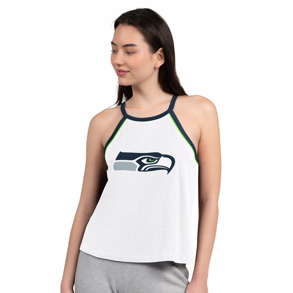 G-III 4Her by Carl Banks Women's Redemption Win Slub Tank Top - Seattle Seahawks