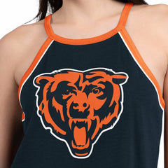G-III 4Her by Carl Banks Women's Redemption Win Slub Tank Top - Chicago Bears