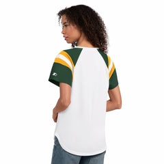 Starter Women's Game On Notch Neck T-Shirt - Green Bay Packers