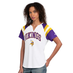 Starter Women's Game On Notch Neck T-Shirt - Minnesota Vikings