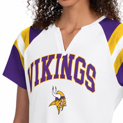 Starter Women's Game On Notch Neck T-Shirt - Minnesota Vikings