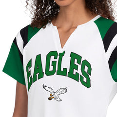 Starter Women's Game On Notch Neck T-Shirt - Philadelphia Eagles