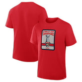 NHL Red Florida Panthers 2025 Stanley Cup Champions Banner Raising T-Shirt