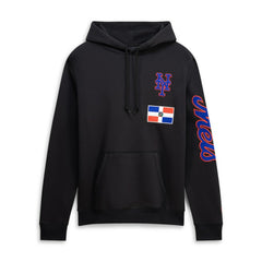 MLB New York Mets New Era Dominican Republic Country Flag Hoodie