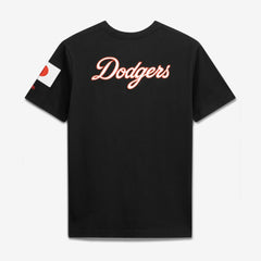 MLB Los Angeles Dodgers New Era Japan Country Flag T-Shirt
