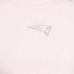 Starter Women's Travel Pastels Cropped Tank - New England Patriots