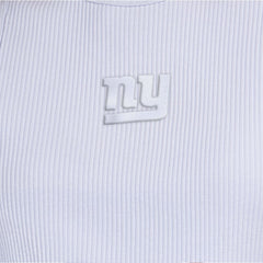 Starter Women's Travel Pastels Cropped Tank - New York Giants
