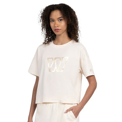 Starter Women's Pastel Travel Boxy Cropped T-Shirt - Washington Commanders
