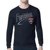 NHL Navy Florida Panthers Starter Modern Tailsweep Long Sleeve T-Shirt