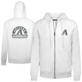 MLB Arizona Diamondbacks Levelwear Podium Chenille Logo Full-Zip Hoodie