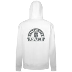 MLB Kansas City Royals Levelwear Podium Chenille Logo Full-Zip Hoodie
