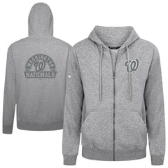 MLB Washington Nationals Levelwear Podium Banner Arch Full-Zip Hoodie