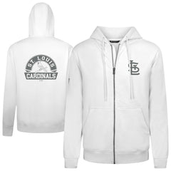 MLB St. Louis Cardinals Levelwear Podium Banner Arch Full-Zip Hoodie