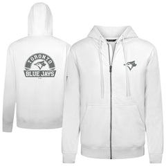 MLB Toronto Blue Jays Levelwear Podium Banner Arch Full-Zip Hoodie