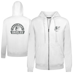 MLB Baltimore Orioles Levelwear Podium Banner Arch Full-Zip Hoodie