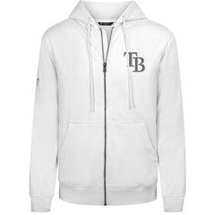 MLB Tampa Bay Rays Levelwear Podium Banner Arch Full-Zip Hoodie