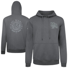 MLB Miami Marlins Levelwear Podium Grain Hoodie