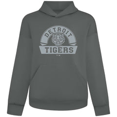 MLB Detroit Tigers Levelwear Luxe Signature Banner Arch Tri-Blend Hoodie