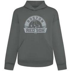 MLB Boston Red Sox Levelwear Luxe Signature Banner Arch Tri-Blend Hoodie