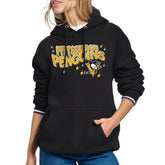 NHL Black Pittsburgh Penguins Starter Women's Fireworks Fleece Hoodie