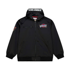 NBA Cleveland Cavaliers Hardwood Classics Nights Walk the Tunnel Satin Bomber Full-Snap Hooded Jacket sale