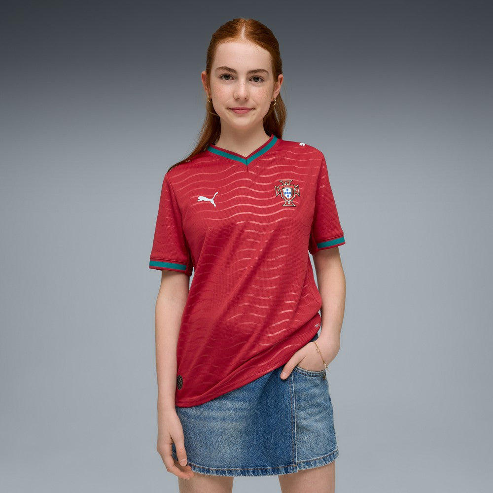 Portugal National Team Youth 2026 Home Replica Jersey - Puma Red