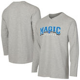 NBA Orlando Magic Concepts Sport Hawthorn Thermal Knit Long Sleeve Henley T-Shirt