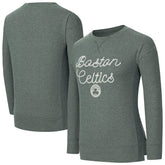 NBA Boston Celtics Concepts Sport Women's Rigor Long Sleeve Jersey T-Shirt