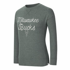 NBA Milwaukee Bucks Concepts Sport Women's Rigor Long Sleeve Jersey T-Shirt